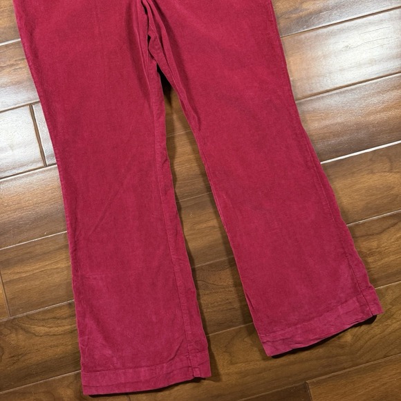 Free People Women's Size 12 Holly Berry Velvet Party Starter Belted Jumpsuit - Picture 4 of 12